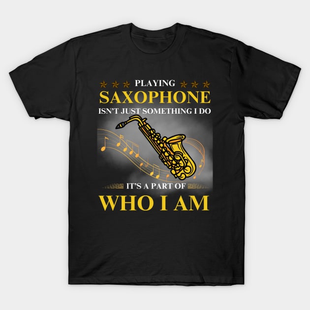 Saxophone T-Shirt by DuViC